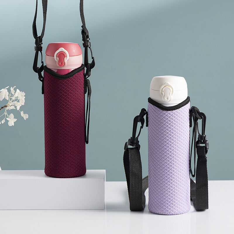 水筒カバー ボトルカバー 肩掛け ストラップ付き ひも付き 2way 商品画像5