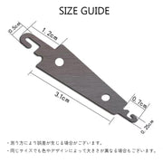 糸通し 10個セット DIY 裁縫道具 シルバーカラー 便利グッズ シンプル クロスステッチ ミシン