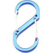 S字カラビナ キーフック 同色5個セット S字フック キーホルダー 8の字 アウトドア キャンプ スプリングスナップ キーチェーン 旅行 おしゃれ シンプル メタルカラー ガーデニング 釣り 便利 簡単 落下防止 吊り下げ 荷物運び 日用品雑貨
