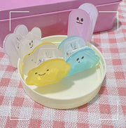 クリップ 文房具 単品 メモクリップ 雲 可愛い キャラクター ステーショナリー 書類整理 事務用品 袋どめ キッチンクリップ