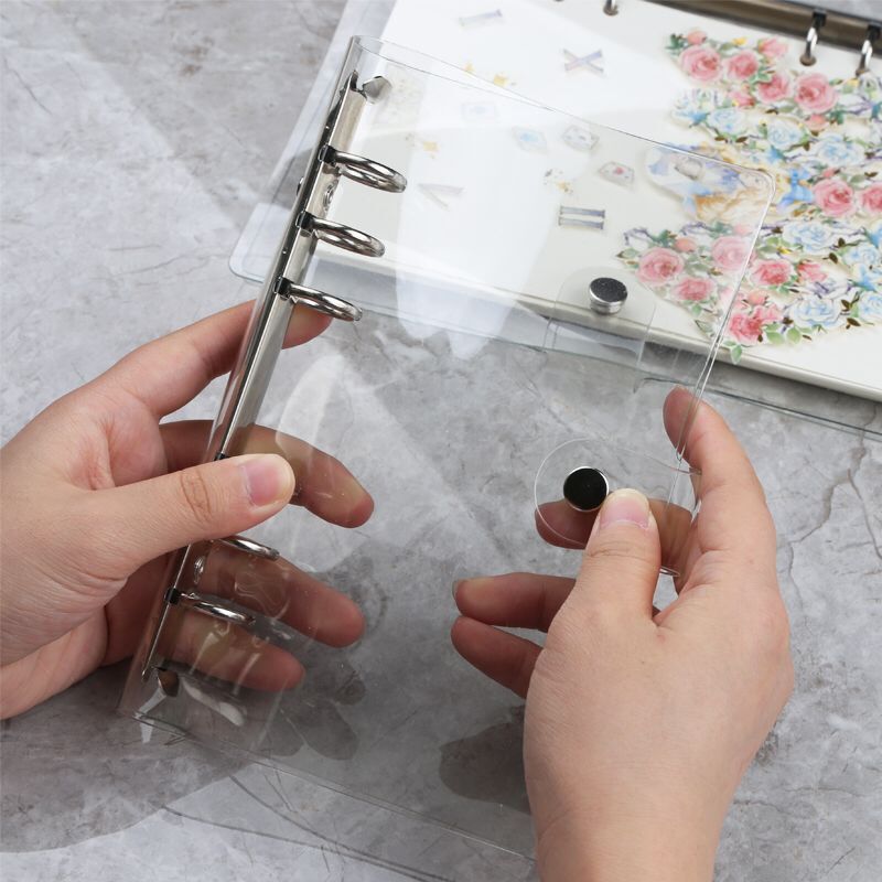 バインダー A5 A6 6穴 リングバインダー リングファイル 商品画像2