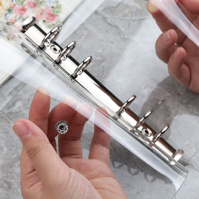 バインダー A5 A6 6穴 リングバインダー リングファイル 商品画像3