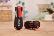 マルチドライバー 8in1 LEDライト付き 電池式 締付工具 プラスドライバー マイナスドライバー 多機能 便利 暗闇作業 DIY 修理 取付け メンテナンス 夜間 照らす