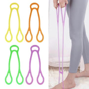トレーニングチューブ ゴムバンド ストレッチ スポーツ器具 フィットネス 筋トレ 自宅 簡単 無地 シンプル シェイプアップ ピラティス ヨガ 体操 男性用 女性用 エクササイズグッズ