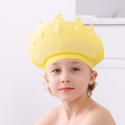 シャンプーハット シャンプーキャップ バスバイザー キッズ ベビー 子供用 子供用雑貨 サイズ調節可能 耳カバー 防水 王冠 クラウン かわいい