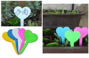 園芸用ラベル 20個セット ガーデニング用品 園芸用品 植物用タグ ハート型 ネームプレート フラワーラベル ネームタグ ガーデン 家庭菜園 花壇 鉢植え 庭 花 野菜 ハーブ かわいい おしゃれ