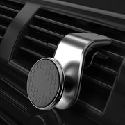 車載ホルダー スマホホルダー 携帯ホルダー スマホスタンド マグネット式 360度回転 カー用品 カーアクセサリー 車用品 おしゃれ スタイリッシュ エアコン吹き出し口取り付け スマートホン スマートフォン ケータイ 小物 雑貨