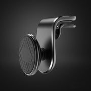 車載ホルダー スマホホルダー 携帯ホルダー スマホスタンド マグネット式 360度回転 カー用品 カーアクセサリー 車用品 おしゃれ スタイリッシュ エアコン吹き出し口取り付け スマートホン スマートフォン ケータイ 小物 雑貨