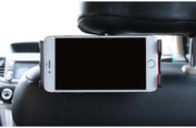 スマホホルダー タブレットホルダー 車載 車用 取付簡単 後部座席 ヘッドレスト クリップ式 360度回転 iPad iPhone