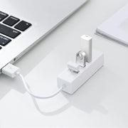 USBハブ 4ポート USB2.0 15cm 30cm 40cm 60cm 100cm 120cm 150cm ケーブル パソコン 周辺機器 USB拡張 デスクワーク マウス キーボード 高速 PC