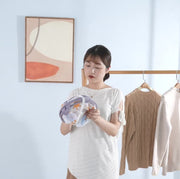 平干しネット 物干しネット 洗濯用品 ランドリー 1段 シングル 平置き 折りたたみ コンパクト ラウンド型 円形 型崩れ防止 下着 ニット ネコ トリ バード おしゃれ かわいい フック 日用品