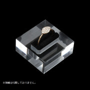 アクセサリーケース リングホルダー 指輪ケース 指輪置き ジュエリーボックス ジュエリーケース 収納ケース ディスプレイ 透明 クリア