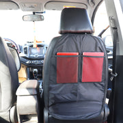 シートバックポケット 2個セット キックガード シートカバー 後部座席 車用 車内 汚れ防止 防水 メッシュ 収納ポケット 小物収納 整理整頓