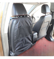 シートバックポケット 2個セット キックガード シートカバー 後部座席 車用 車内 汚れ防止 防水 メッシュ 収納ポケット 小物収納 整理整頓