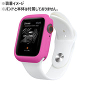 スマートウォッチカバー Apple Watch スマートウォッチアクセサリー 保護ケース 保護カバー キズ防止 汚れ防止 シンプル 単色