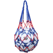 ボールネット ボールバッグ ボール入れ 1個用 収納 球 サッカー バスケット バレー フットサル 持ち運び 網袋 持ち歩き ドッジボール 球技 ネットバッグ 試合 部活 練習 ショート シンプル 定番 ベーシック 保管 スポーツ用品