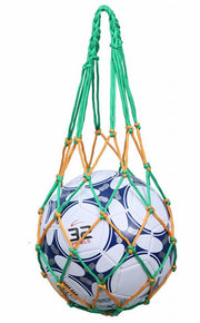 ボールネット ボールバッグ ボール入れ 1個用 収納 球 サッカー バスケット バレー フットサル 持ち運び 網袋 持ち歩き ドッジボール 球技 ネットバッグ 試合 部活 練習 ショート シンプル 定番 ベーシック 保管 スポーツ用品