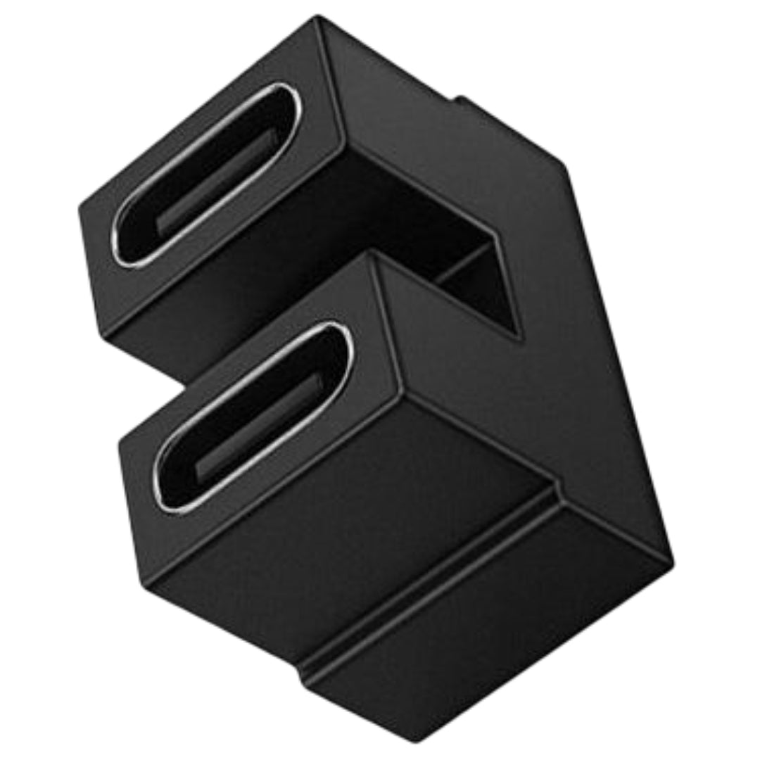 変換アダプター USB4 Type-C PD充電 100W 高速データ転送 F【U字型／メスtoメス】 バリエーション画像