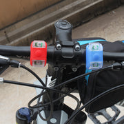 自転車ライト テールライト LEDライト シリコン 尾灯 リアライト 電池式 3モード切替え サイクルライト 取付け簡単 工具不要 小型 コンパクト 夜間走行 事故対策 自転車アクセサリー 自転車用品 防災グッズ 散歩 夜釣り 登山 持ち歩き便利