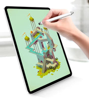 タッチペン スタイラスペン スマートフォン スマホ タブレット ゲーム iPhone シリコンゴム ストラップホール付き