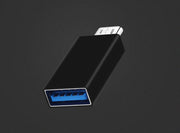 変換アダプタ 変換コネクタ OTGアダプター 単品 microUSB USB3.0 充電 データ転送 スマホアクセサリー パソコン PC スマートフォン Android Xperia マイクロUSB 変換 端子 通信 スマホ 軽量 機種変更 持ち運び コンパクト 差し込む シンプル 便利