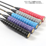 グリップテープ 滑り止め  オーバーグリップテープ ラケット グリップ メッシュ スポーツ用品 バドミントン テニス カラバリ豊富