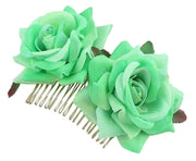 コーム かんざし ヘアアクセサリー ヘッドドレス コサージュ フラワーモチーフ お花 レディース 髪飾り 髪留め ヘアアレンジ 結婚式 パーティー お呼ばれ 華やか 可愛い かわいい おしゃれ エレガント フォーマル ウエディング 女性用 婦人用 ファッション小物 雑貨