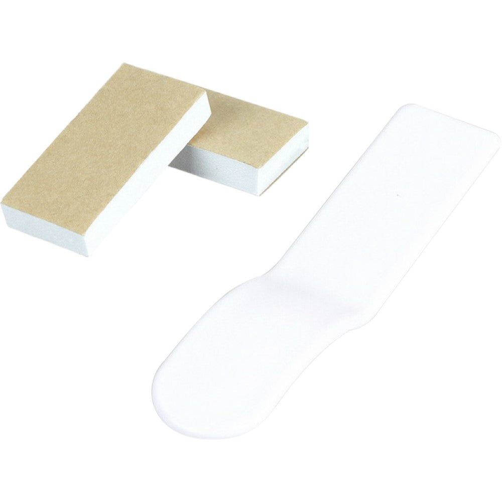 便座用取っ手 3個セット トイレ用品 便座ハンドル リフター 両面テープ付き 簡単取り付け 衛生的 触れない 無地 便利 シンプル ホワイト グリーン ブルー 白 緑 青