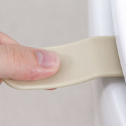 便座用取っ手 3個セット トイレ用品 便座ハンドル リフター 両面テープ付き 簡単取り付け 衛生的 触れない 無地 便利 シンプル ホワイト グリーン ブルー 白 緑 青