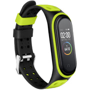 スマートウォッチバンド Xiaomi mi 交換用 ベルト シャオミ Mi Band 3 4 5 6 7 ソフトタイプ サイズ調節可 迷彩柄 デジタル シリコン