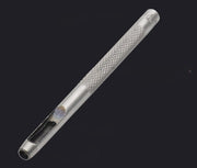 ホールポンチ 5本セット 穴あけポンチ レザークラフト 革 ベルト ハトメ 丸穴 打ち抜き工具 1.5mm 2mm 3mm 3.5mm 4mm ケース付き DIY