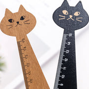 定規 ものさし 直線 じょうぎ 15cm ネコ 猫 ねこ 文房具 筆記用具 事務用品 製図 学校 オフィス アニマル ステーショナリー