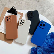 iPhoneケース iPhoneカバー 14 Pro Plus ProMax スマホケース 無地 ソフト マット くすみカラー 傷防止 汚れ防止 背面保護 アイフォン シンプル