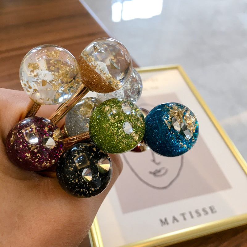 かんざし 髪飾り レディース ヘアアクセサリー 髪留め ガラス玉 商品画像4