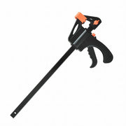 クイックバークランプ Fクランプ DIY用品 DIY工具 ツール 固定工具 200mm 250mm 300mm クランプ 固定 便利 木工 木材 接着 切削 日曜大工 締付 製作