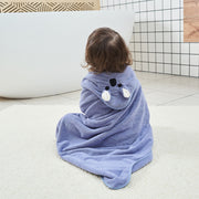 湯上りタオル バスタオル ベビー キッズ 赤ちゃん 新生児 子ども フード付き 正方形 90cm 沐浴 お風呂 可愛い 動物 耳付き バス用品 出産祝い ギフト プレゼント ベビー用品 バスグッズ