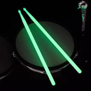 ドラムスティック 5A ドラム スティック 1ペア 蓄光 光る おしゃれ かっこいい かわいい ライブ 演出 楽器 標準 ベーシック マイバチ
