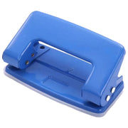 穴あけパンチ 2穴パンチ 穴径6mm コンパクト 事務用品 文房具 文具 ステーショナリー 定番 ハンディ 穴あきパンチ 紙用 ルーズリーフ ファイリング DIY 便利 家庭 オフィス