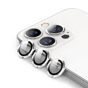 iPhone用カメラカバー カメラフィルム スマホレンズ 保護フィルム 11 12 13 14 15 16 Pro ProMax 傷防止 汚れ防止 指紋防止 メタリックカラー アルミ色 アイフォン用 アイフォーン用