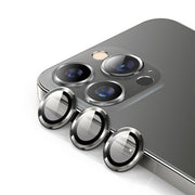 iPhone用カメラカバー カメラフィルム スマホレンズ 保護フィルム 11 12 13 14 15 16 Pro ProMax 傷防止 汚れ防止 指紋防止 メタリックカラー アルミ色 アイフォン用 アイフォーン用
