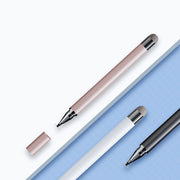 タッチペン スタイラスペン 2in1 2way ディスク 円盤型ペン先 キャップ付き スマホ タブレット iPhone iPad