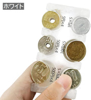 コインホルダー コインケース 小銭入れ コイン入れ 硬貨 コインウォレット コイン収納 メンズ レディース 男女兼用 携帯 持ち運び 財布 分別 コンパクト 便利