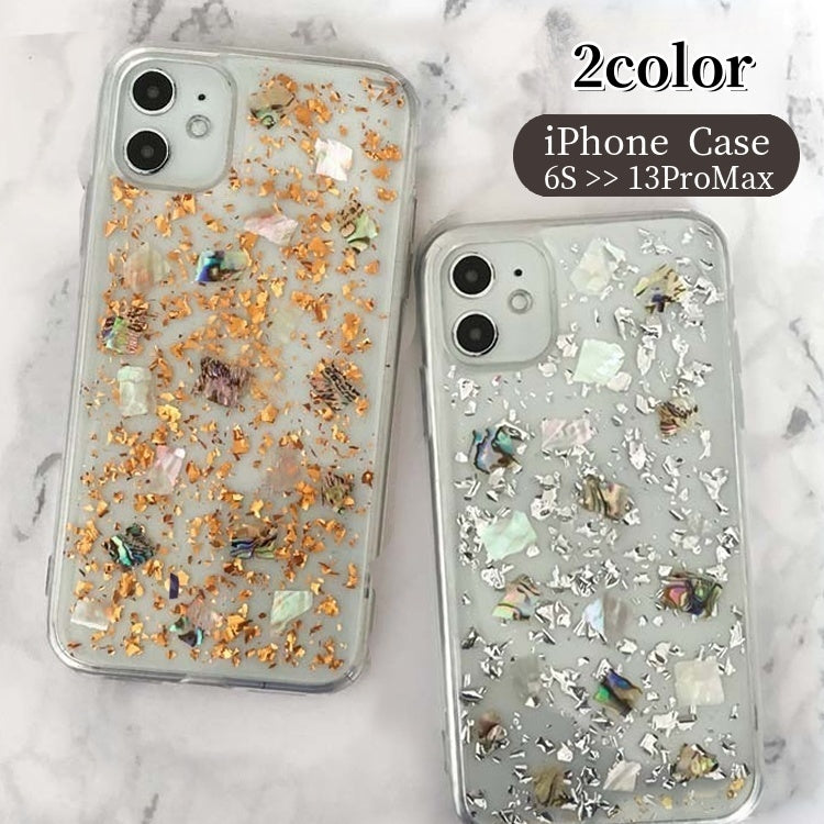 iPhoneケース iPhoneカバー スマホケース スマホカバー クリアケース ラメ キラキラ 背面保護 保護ケース アイフォンケース おしゃれ かわいい シンプル