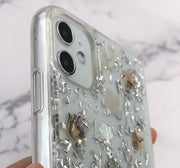 iPhoneケース iPhoneカバー スマホケース スマホカバー クリアケース ラメ キラキラ 背面保護 保護ケース アイフォンケース おしゃれ かわいい シンプル