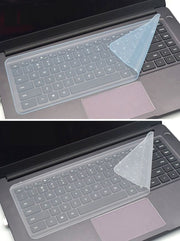 キーボードカバー ノートパソコン用 保護カバー ラップトップ用 シリコンカバー 半透明 防水 防塵 12-14インチ 15-17インチ PCアクセサリー クリア ピンク イエロー ブルー