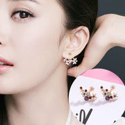 スタッドピアス バックキャッチピアス アクセサリー レディース 女性用 ファッション小物 フラワーモチーフ 花 おしゃれ 華やか プレゼント ギフト 誕生日 記念日