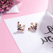 スタッドピアス バックキャッチピアス アクセサリー レディース 女性用 ファッション小物 フラワーモチーフ 花 おしゃれ 華やか プレゼント ギフト 誕生日 記念日