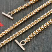 チェーンストラップ ショルダーストラップ ショルダーベルト バッグストラップ バッグベルト DIY ハンドクラフト 材料 金属 メタル おしゃれ かわいい バッグアクセサリー カバン 鞄 肩掛け 斜め掛け