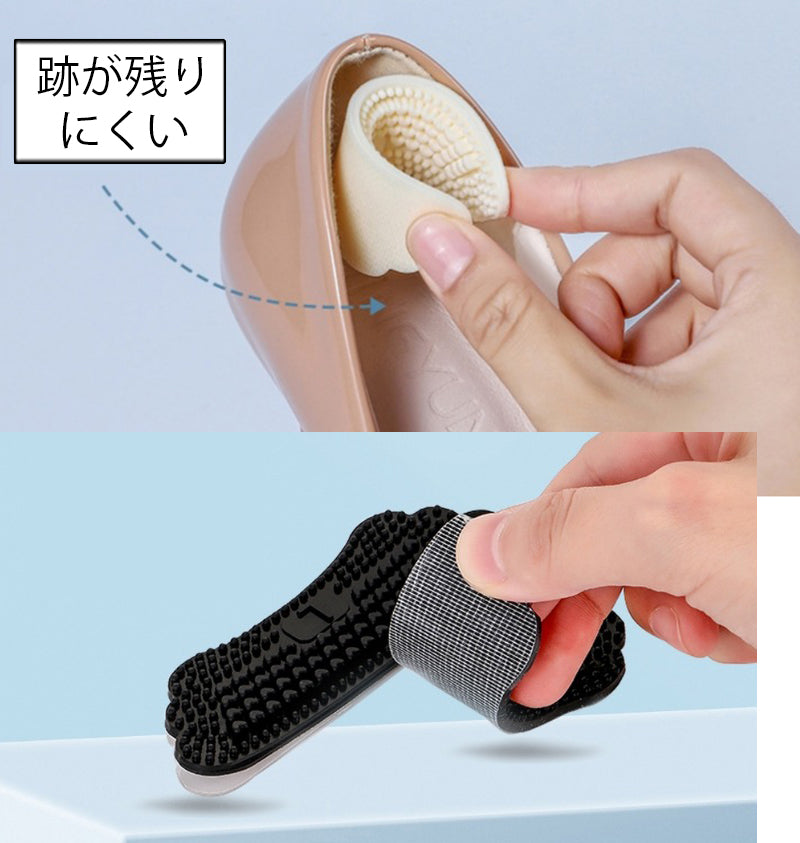 靴ずれ防止パッド かかとパッド かかとクッション 靴脱げ防止 パカパカ防止 靴擦れ 商品画像5