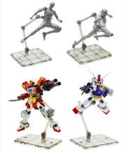 フィギュアスタンド プラモデルスタンド 台座 アーム付き 可動式 調整可能 ポージング アクション スケール ディスプレー ディスプレイ 展示 飾る 立てる 模型 人形 プラモ
